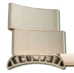 PALET BOVEDILLAS CERAMICAS CURVAS 50X25X13,5 LISO CORCHO (96 PIEZAS) - CMA