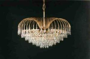 LAMPARA TECHO SALZBURG 50 CM. (7 PISOS) CRISTAL TURCO - BML