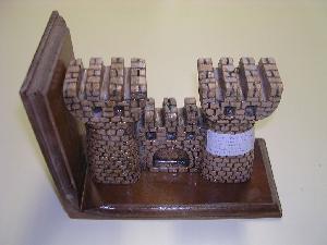 ARTESANIA CERAMICA CASTILLO 17,5X13,5X4 REF. 2801 PEQUEÑO  - MOL
