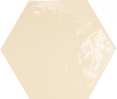 REV. 17.5X20 HEXAGONAL CREMA BRILLO - MGR